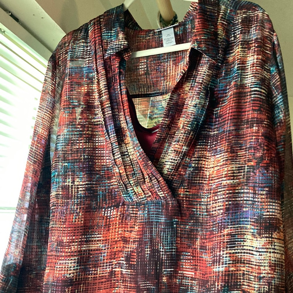 Beautiful 2 layer blouse